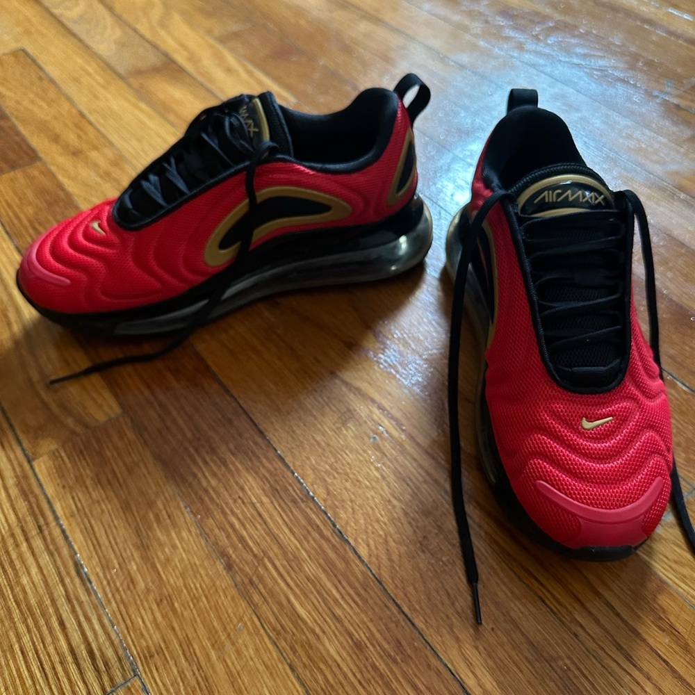 Nike Air Max 720 CU4871-600 University Red/Black-Gold New Women's Size 8